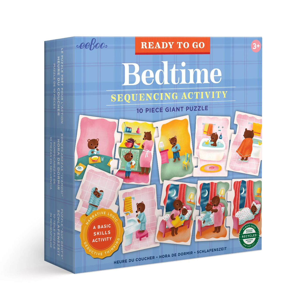 Bedtime Ready to Go Puzzle — Snapdoodle Toys & Games