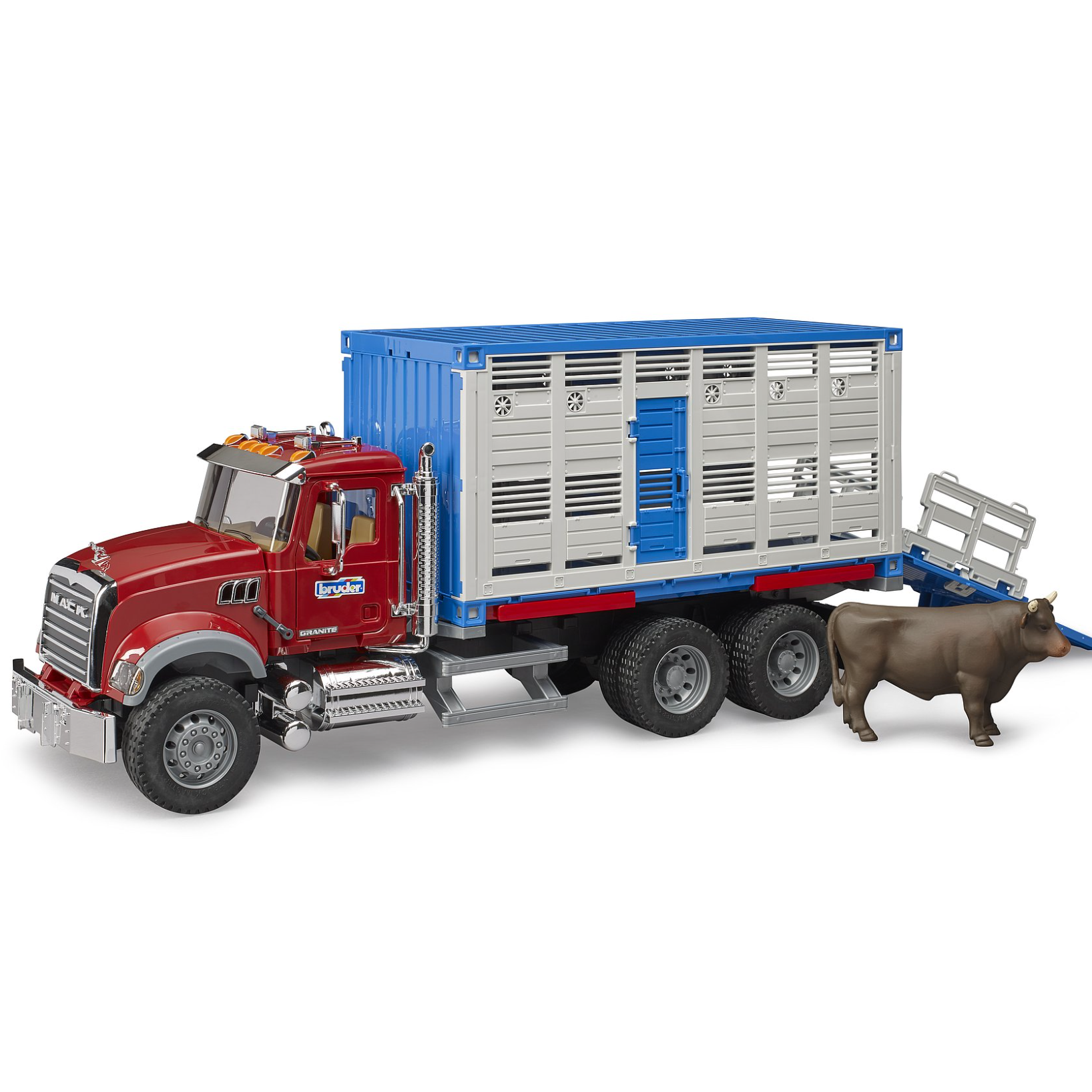 02830 Mack Granite Cattle Transport