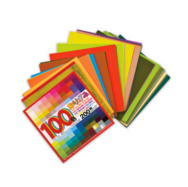 Origami 100 Colors Mega Pack 200 Sheets