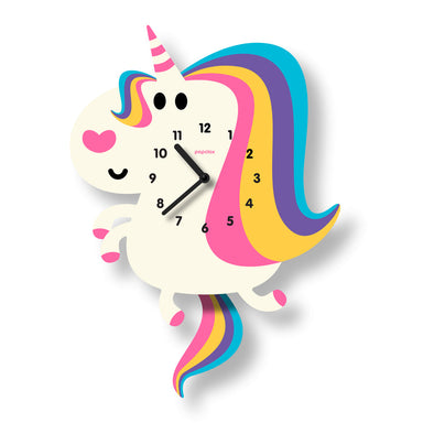 Popclox Unicorn Pendulum Clock