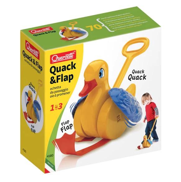 Quack &amp; Flap Push Toy