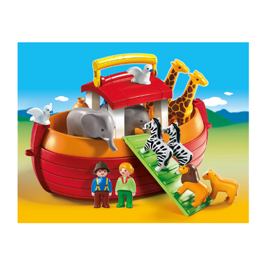  Playmobil 1.2.3: Number-Merry-Go-Round : Toys & Games