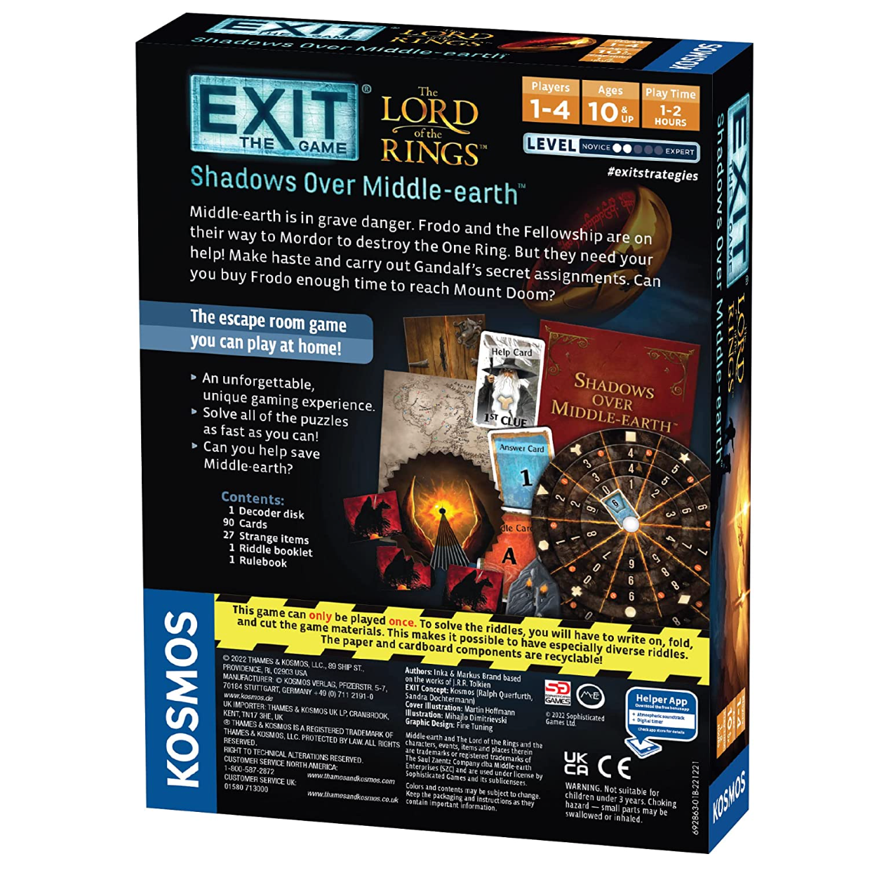 EXIT: Lord of the Rings - Shadows Over Middle Earth