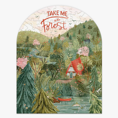 Take Me To The Forest Shaped Mini 140pc Puzzle