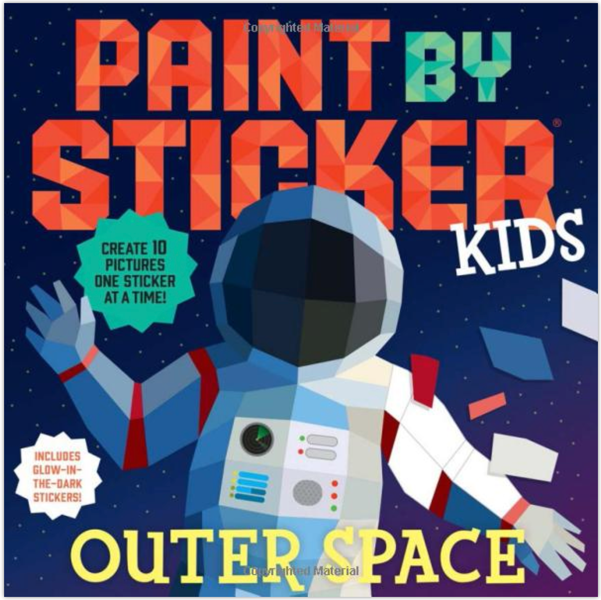 Paint by Stickers Kids - Outer Space