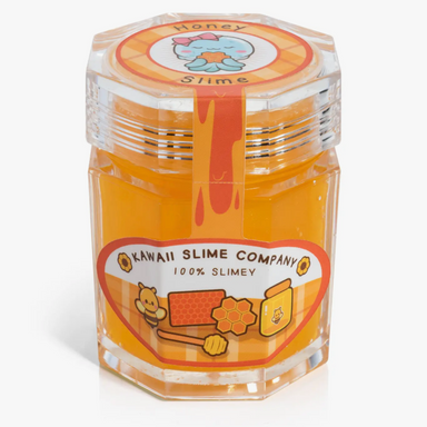 Homemade Honey Slime Jar
