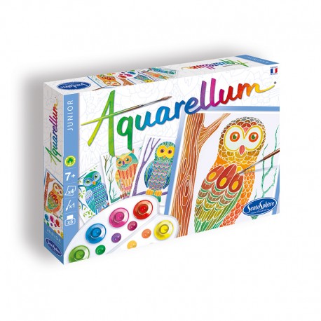 Aquarellum Owls - Jr