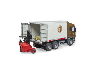 Bruder UPS Logistics Truck w/ Forklift